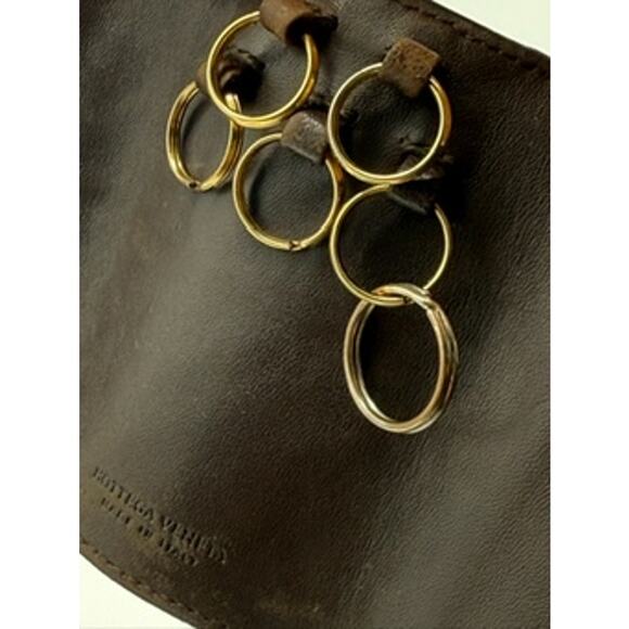 Bottega Veneta Tri-fold 6 Key Holder*AMAZING LEATHER*with Box! EUC - Picture 5 of 9